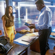 Jenn (Nanrisa Lee) and Magic (Ernie Hudson) track Ben’s whereabouts in time.